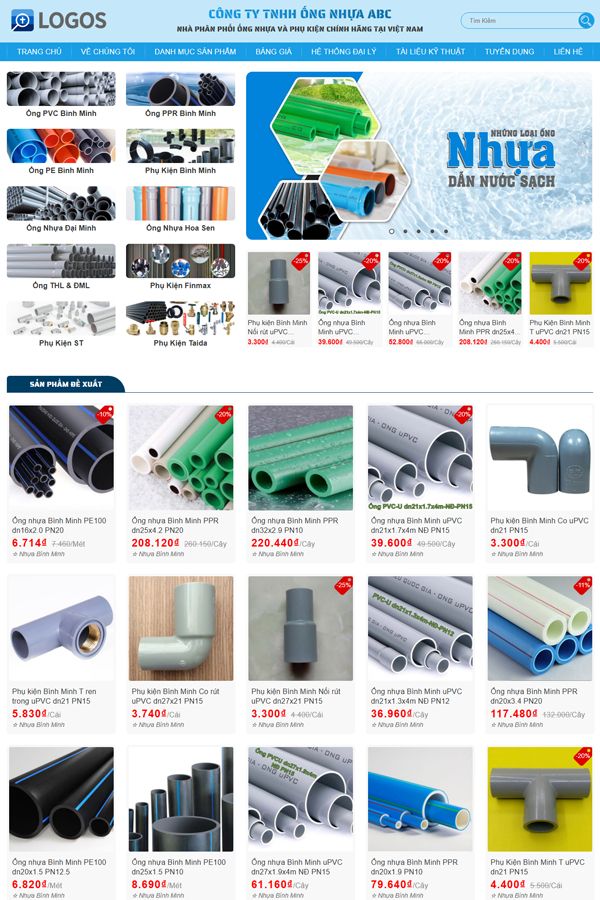 Website Bán Hàng Điện Tử, Vật Tư, Linh Kiện Mẫu 13