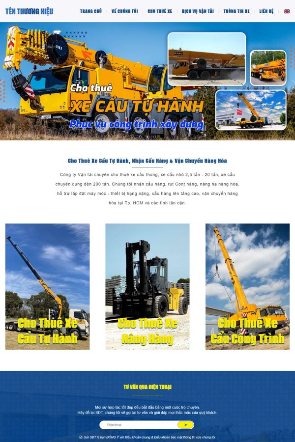 Website Giới Thiệu Dịch Vụ Doanh Nghiệp Mẫu 28